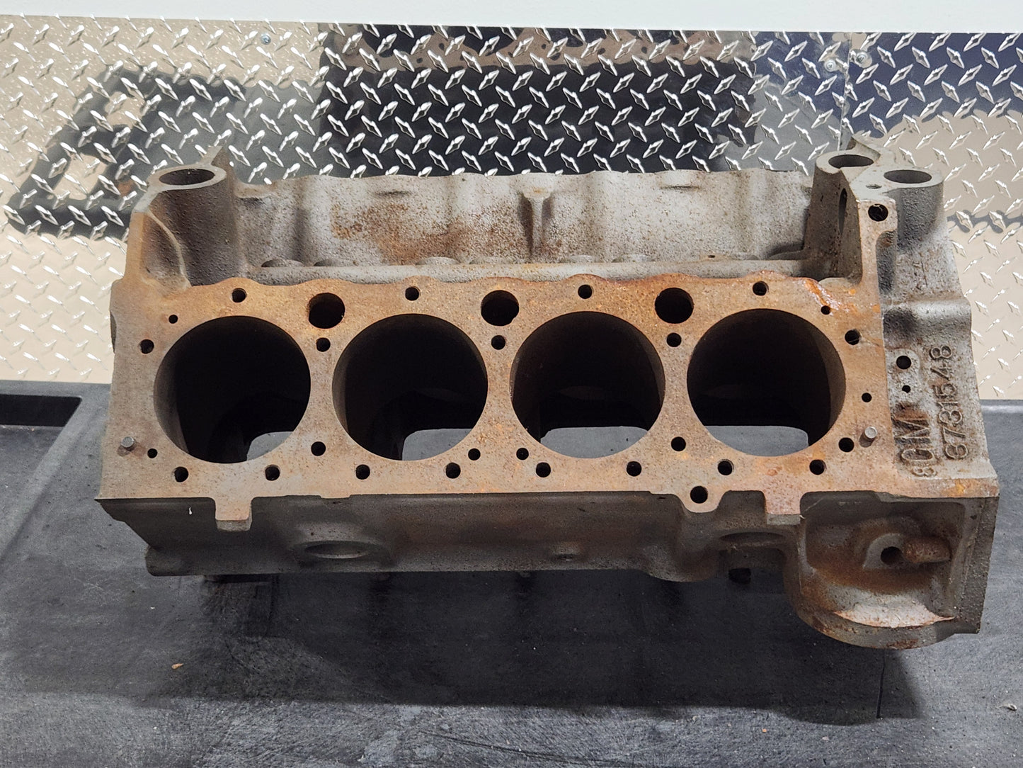 1957 Chevy Corvette 283 Engine Bare Block GM 3731548 Date Code I286