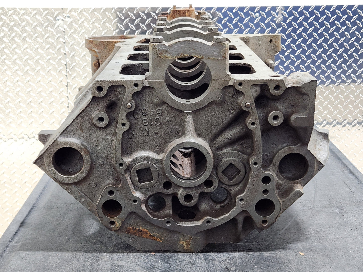 1957 Chevy Corvette 283 Engine Bare Block GM 3731548 Date Code I286