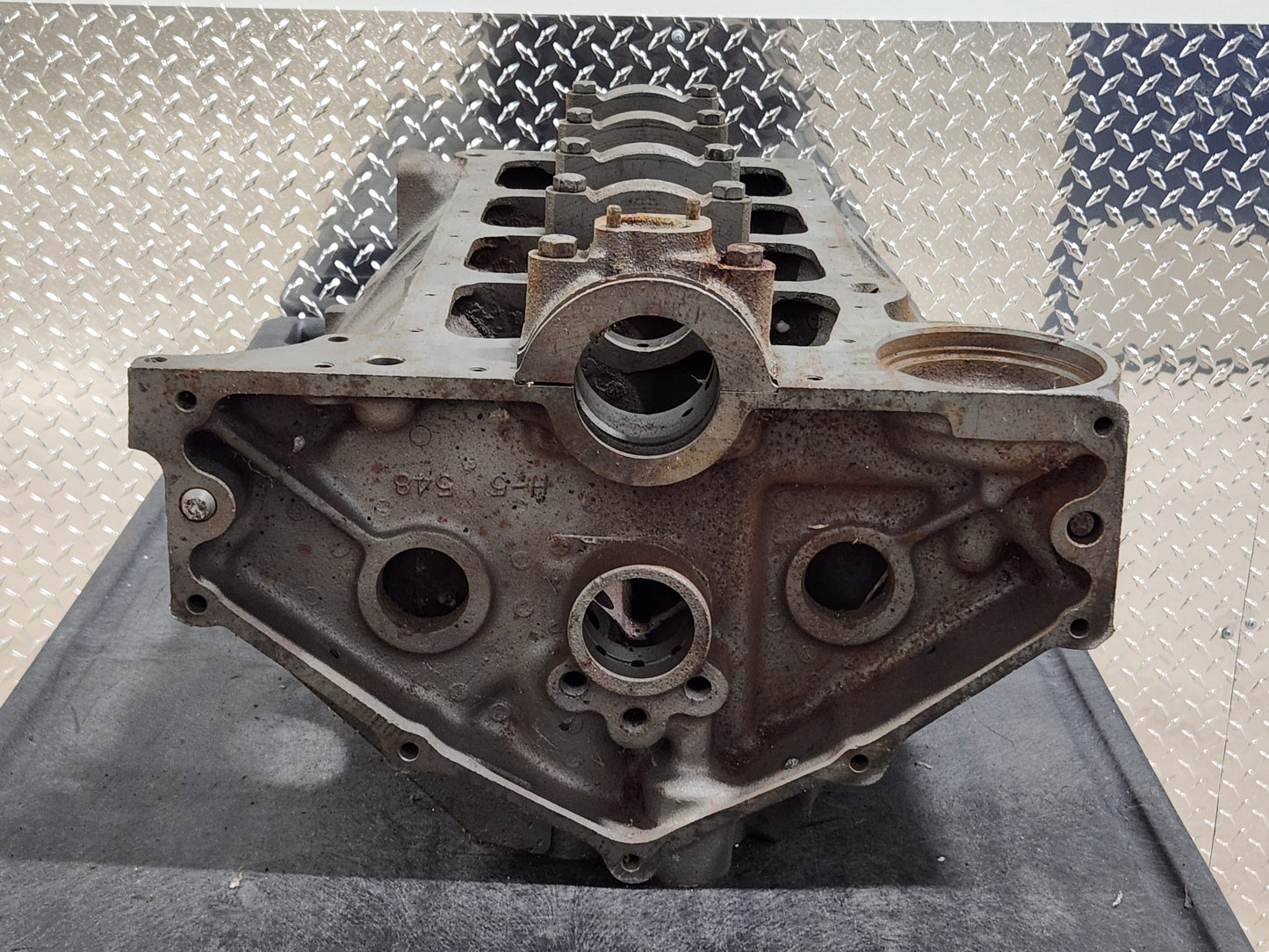 1957 Chevy Corvette 283 Engine Bare Block GM 3731548 Date Code I286